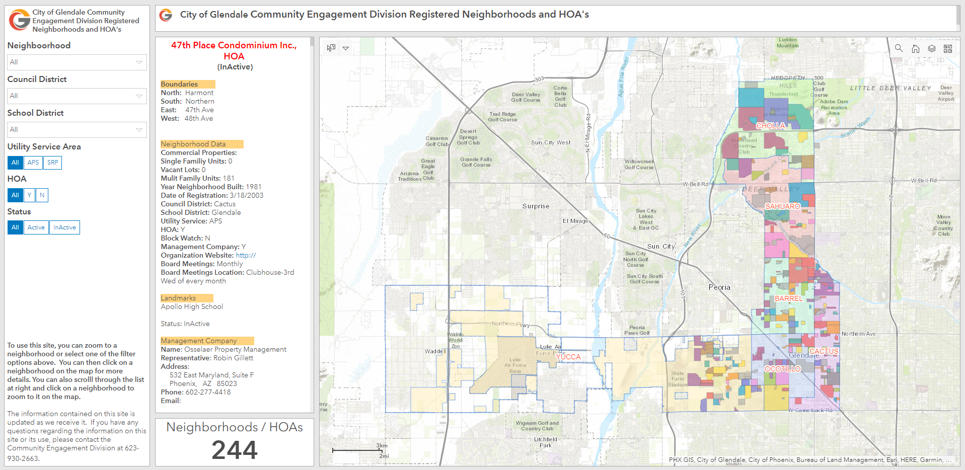 GIS Portal · City of Glendale